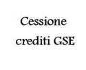Cessione crediti GSE